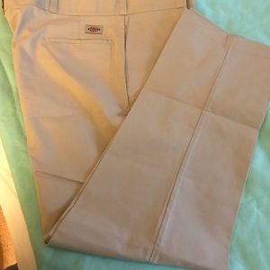 New Khaki Pants Dickies 44 waist 30 length. These are a straight fit